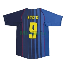 Camiseta ETO'O 9 Barcelona Segunda Equipación Retro 2004/05