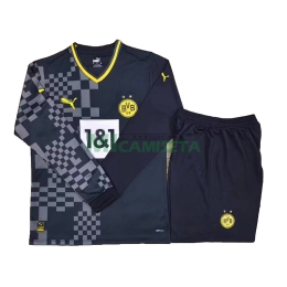 Camiseta Borussia Dortmund Segunda Equipación 2022/2023 Kit ML