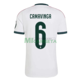 Camiseta CAMAVINGA 6 Real Madrid Primera Equipación 2026/2027 Blanco con Parche HP