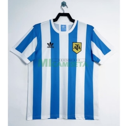 Camiseta Argentina Primera Equipación Retro 1978 Azul/Blanco