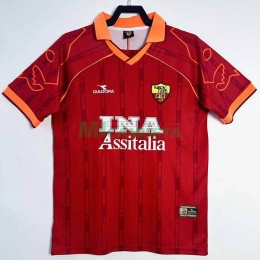 Camiseta AS Roma Primera Equipación Retro 1999/00
