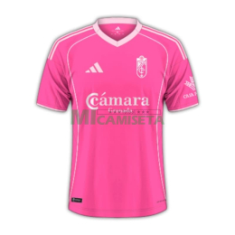 Camiseta Granada Cuarta Equipación 2025/2026 Rosa con Parche La Liga