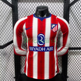 Camiseta Atlético de Madrid Primera Equipación 2026/2027 ML Rojo/Blanco (EDICIÓN JUGADOR)