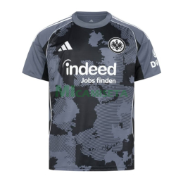 Camiseta Eintracht Fráncfort Tercera Equipación 2025/2026 Negro/Gris