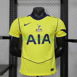 Camiseta Tottenham Hotspur Tercera Equipación 2025/2026 Amarillo (EDICIÓN JUGADOR)