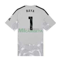 Camiseta de Portero RAYA 1 Arsenal Primera Equipación 2026/2027 Gris Premier League