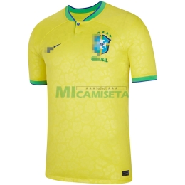 Camiseta Brasil Mundial 2022 → Calidad Thai AAA