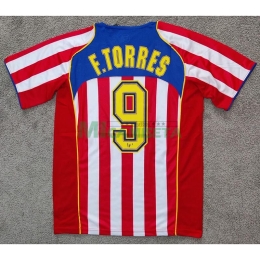 Camiseta F.TORRES 9 Atletico de Madrid Primera Equipación Retro 2004/05