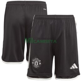 Pantalón Corto Manchester United Segunda Equipación 2023/2024