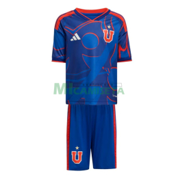Camiseta Universidad de Chile Primera Equipación 2026/2027 Azul Niño Kit