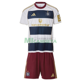 Camiseta Hamburger SV 2025/2026 Edición Especial Niño Kit Blanco/Azul Marino
