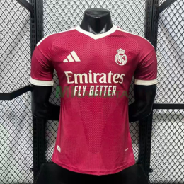 Camiseta Real Madrid 2026/2027 Rojo con Parche HP (EDICIÓN JUGADOR)