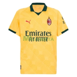 Camiseta AC Milan 2025/2026 Tercera Equipación Amarillo