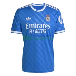 Camiseta Real Madrid Tercera Equipación 2025/2026 Azul con Parche HP