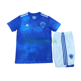 Camiseta Cruzeiro Primera Equipación 2022/2023 Niño Kit