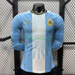 Camiseta Argentina 2026 Messi Edición Despedida ML (EDICIÓN JUGADOR)