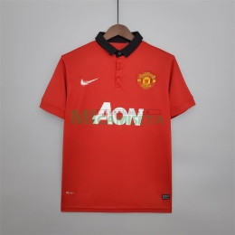 Camiseta Manchester United Primera Equipación Retro 2013/14