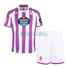 Camiseta Real Valladolid Primera Equipación 2023/2024 Niño Kit