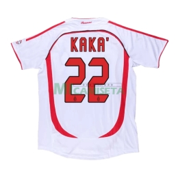 Camiseta KAKA＇22 AC Milan Segunda Equipación Retro 2006/07