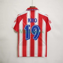 Camiseta KIKO 19 Atletico de Madrid Primera Equipación Retro 1994/95