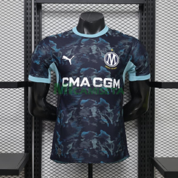 Camiseta Olympique Marsella Segunda Equipación 2026/2027 Azul Marino (EDICIÓN JUGADOR)
