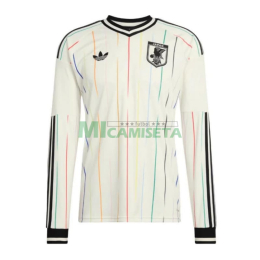 Camiseta Japón Segunda Equipación Mundial 2026 ML Blanco