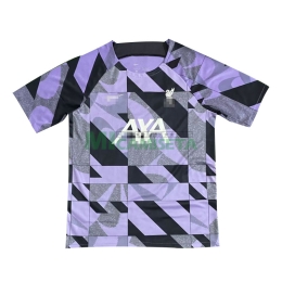 Camiseta de Entrenamiento Liverpool Morado/Negro 2023/2024