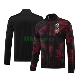 Cortavientos de Doble Cara Alemania 2023 Negro/Rojo