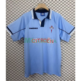 Camiseta Celta De Vigo Primera Equipación Retro 1997/98 Azul
