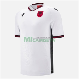 Camiseta Albania Segunda Equipación 2025 Blanco