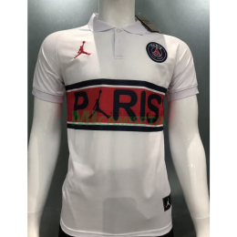 Polo PSG x Jordan 2023/2024 Blanco (EDICIÓN JUGADOR)