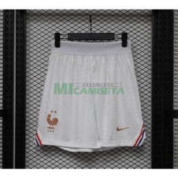 Pantalón Corto Francia Primera Equipación Mundial 2026 Blanco (EDICIÓN JUGADOR)