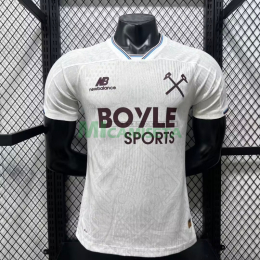Camiseta West Ham United Segunda Equipación 2026/2027 Blanco (EDICIÓN JUGADOR)