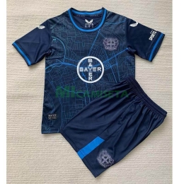 Camiseta Leverkusen 2024/2025 Especial Edición Niño Kit Azul