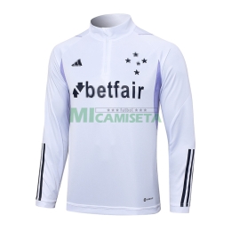 Sudadera De Entrenamiento São Paulo 2023/2024 Blanco