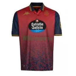 Camiseta Deportivo de La Coruña 2025/2026 Segunda Equipación Rojo con Parche La Liga