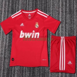 Camiseta Real Madrid Tercera Equipación Retro 11/12 Niño Kit