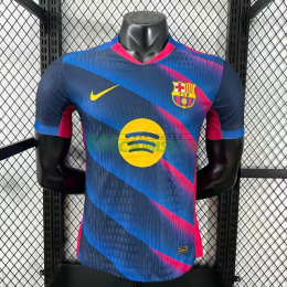 Camiseta Barcelona 2025/2026 Edición Especial Azul/Rosa (EDICIÓN JUGADOR)