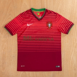 Camiseta Portugal Primera Equipación Retro 2014