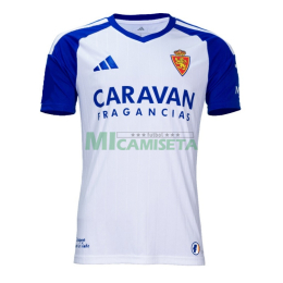Camiseta Real Zaragoza Primera Equipación 2026/2027 Blanco/Azul