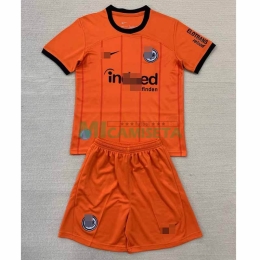Camiseta Eintracht Fráncfort Tercera Equipación 2024/2025 Niño Kit