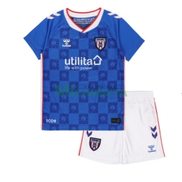 Camiseta Sunderland AFC Segunda Equipación 2025/2026 Azul Niño Kit