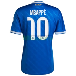 Camiseta MBAPPÉ 10 Real Madrid Tercera Equipación 2025/2026 Azul con Parche HP