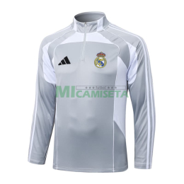 Sudadera De Entrenamiento Real Madrid 2025/2026 Gris