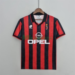 Camiseta AC Milan Primera Equipación Retro 1995/96
