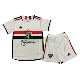 Camiseta São Paulo Primera Equipación 2023/2024 Niño Kit