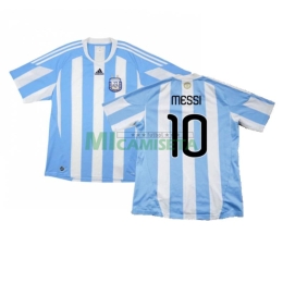 Camiseta MESSI 10 Argentina Primera Equipación Retro 2010