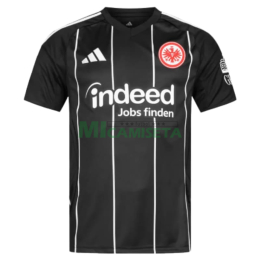 Camiseta Eintracht Fráncfort 2025/2026 Negro/Blanco Edición UCL