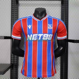 Camiseta Crystal Palace FC Primera Equipación 2025/2026 Rojo/Azul (EDICIÓN JUGADOR)