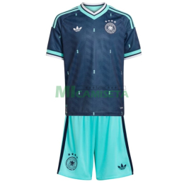 Camiseta Alemania Segunda Equipación Mundial 2026 Azul Niño Kit